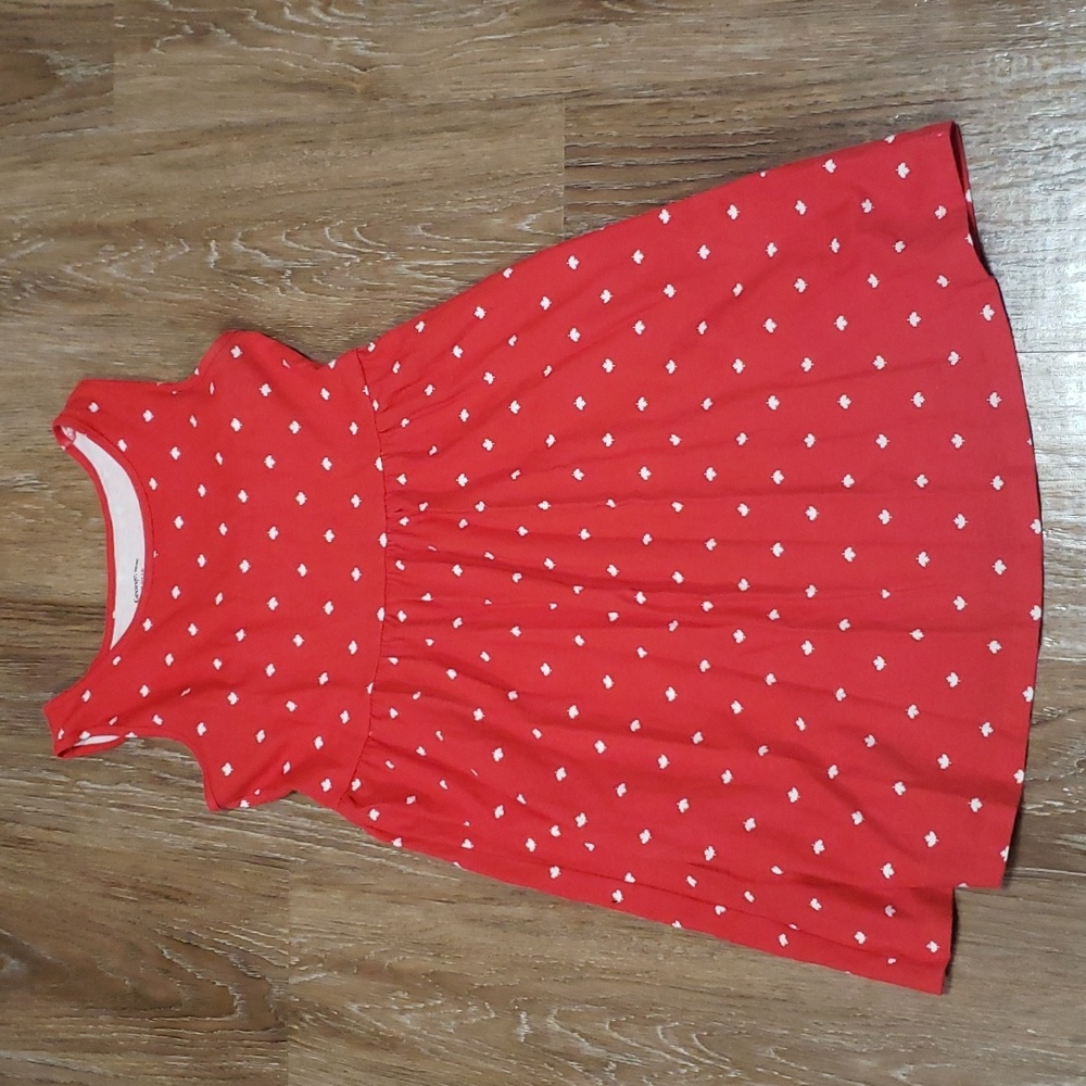(L) George. Youth Girl's Canada Day Canadian Fit & Flare Holiday July 1st